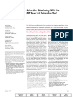 Saturation Monitoring With RST