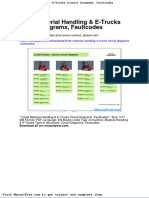 Linde Material Handling e Trucks Circuit Diagrams Faultcodes