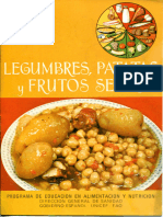 Legumbres, Patatas y Frutos Secos. FAO 1971