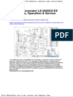 Link Belt Excavator Ls 2650cii Ex Schematics Operation Service Manual