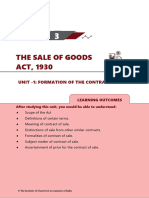 The Sale of Goods ACT, 1930