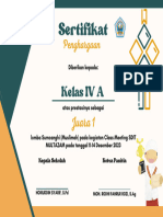 Toska Oranye Simpel Sertifikat Lomba-2