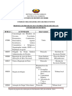 Proposta Do Programa de 18 de Dezembro 2023