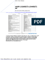 Lonking Forklift Lg20dt Lg40dt Parts Manual