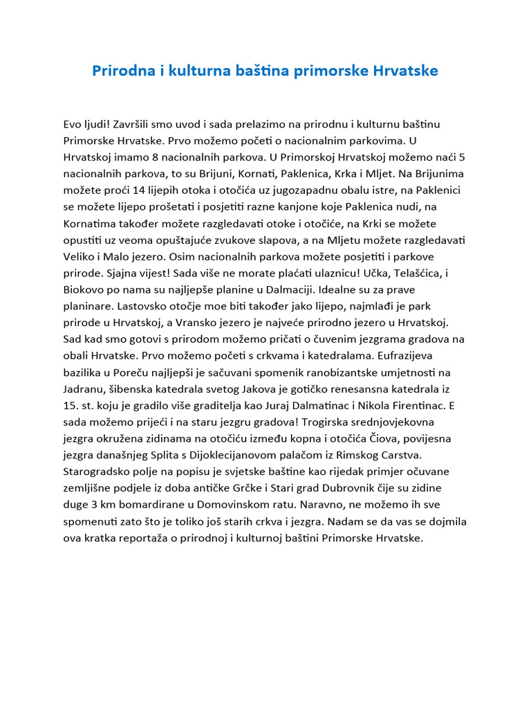 Prirodna i kulturna ba tina primorske hrvatske pdf