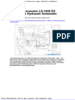 Link Belt Excavator Ls 1600 Ex Electrical Hydraulic Schematic