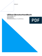 LEUnet Benutzerhandbuch