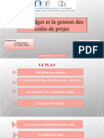 Le Budget Et La Gestion Des Coûts de Projet