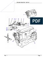 Massey Ferguson MF 2625 TRACTOR Service Parts Catalogue Manual (Part Number 1637157)