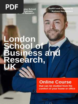 Level 5 Diploma in Business Management - Delivered Online by LSBR, UK