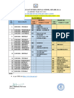 Cbse Datesheet - Grade X & Xii