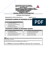 Jurados Electorales Elecciones Director Ing. Minas Director Ing. Quimica y Jefe Depto. Matematicas F.N.I. 2023