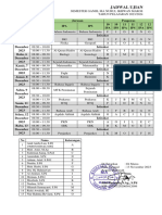 Roster Baru Semester Ganjil 2023