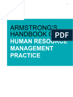 Armstrongs Handbook of Human Resource Ma