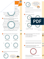 Lesson 4 Telling The Time To 5 Minutes