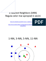 K-Nearest Neighbors (KNN) : Regula Celor Mai Apropiati K Vecini