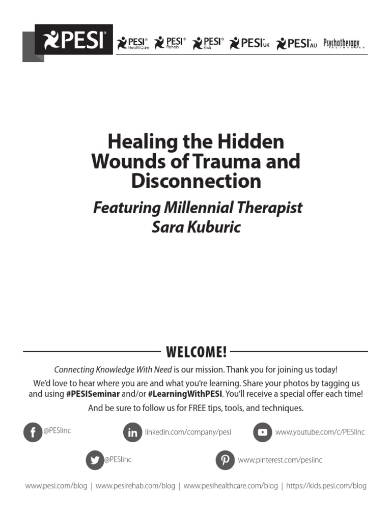 Healing Hidden Wounds of Childhood Trauma
