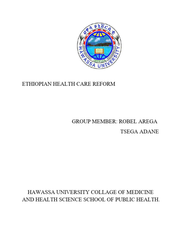 Ethiopian Health Sector Reform Overview | PDF | Health Care ...