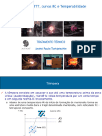 Curvas TTT, Curvas RC, Temperabilidade e Ensaios de Temperabilidade