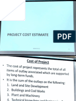 Project Cost Estimate: MBAIE302C