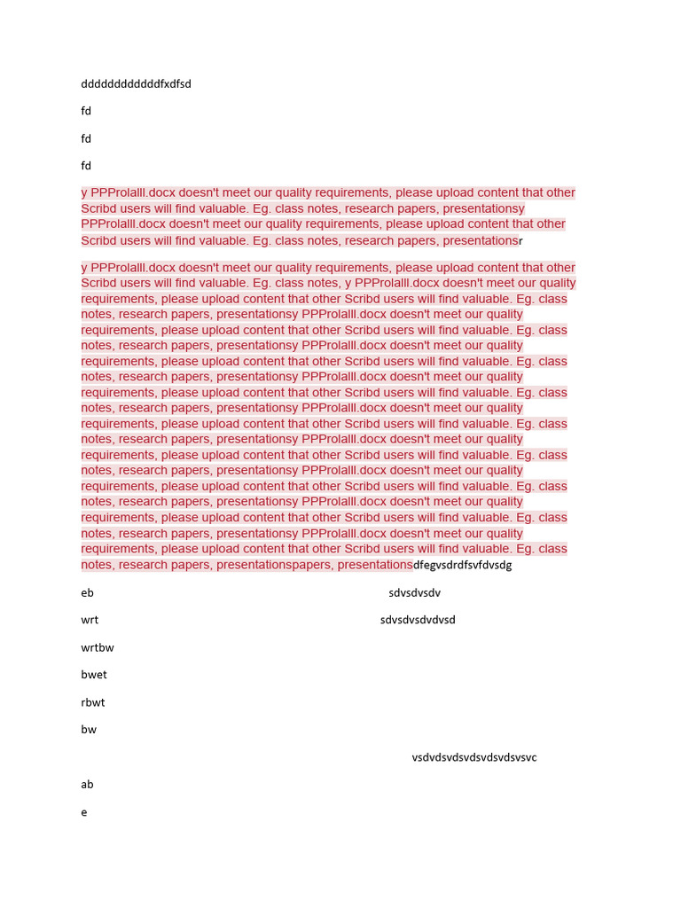 Quality Requirements for Scribd Uploads | PDF | Computers
