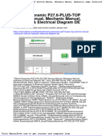 Merlo Panoramic p27 6 Plus Top Service Manual Mechanic Manual Hydraulic Electrical Diagram de