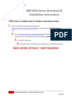SPSS Amos Installation Guide-7Oct18