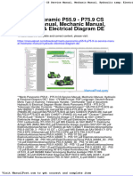 Merlo Panoramic p55 9 p75 9 Cs Service Manual Mechanic Manual Hydraulic Electrical Diagram de