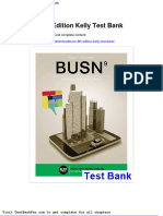 Busn 9th Edition Kelly Test Bank
