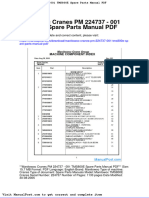 Manitowoc Cranes PM 224737 001 Tms800e Spare Parts Manual PDF