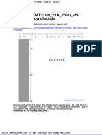 Mitsubishi Mt2100 210 2500 250 Parts Catalog Chassis
