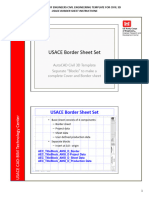 USACE Civil 3D Border Sheet Instructions