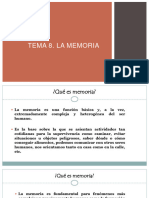 TEMA 8. LA MEMORIA - Alumnos