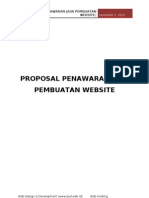 Proposal Penawaran Jasa Pembuatan Website