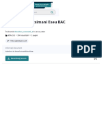 In Gradina Ghetsimani Eseu BAC - PDF