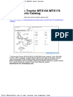 Mccormick Tractor Mtx155 Mtx175 Mtx200 Parts Catalog