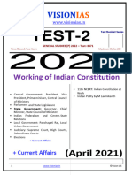 vISION Ias PT Test 2022 - 2