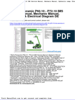 Merlo Panoramic p60 10 p72 10 Ims Service Manual Mechanic Manual Hydraulic Electrical Diagram de