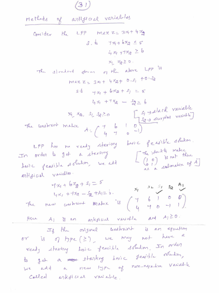 OR Notes 2 | PDF