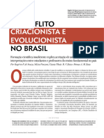O Conflito No Brasil: Criacionista E Evolucionista