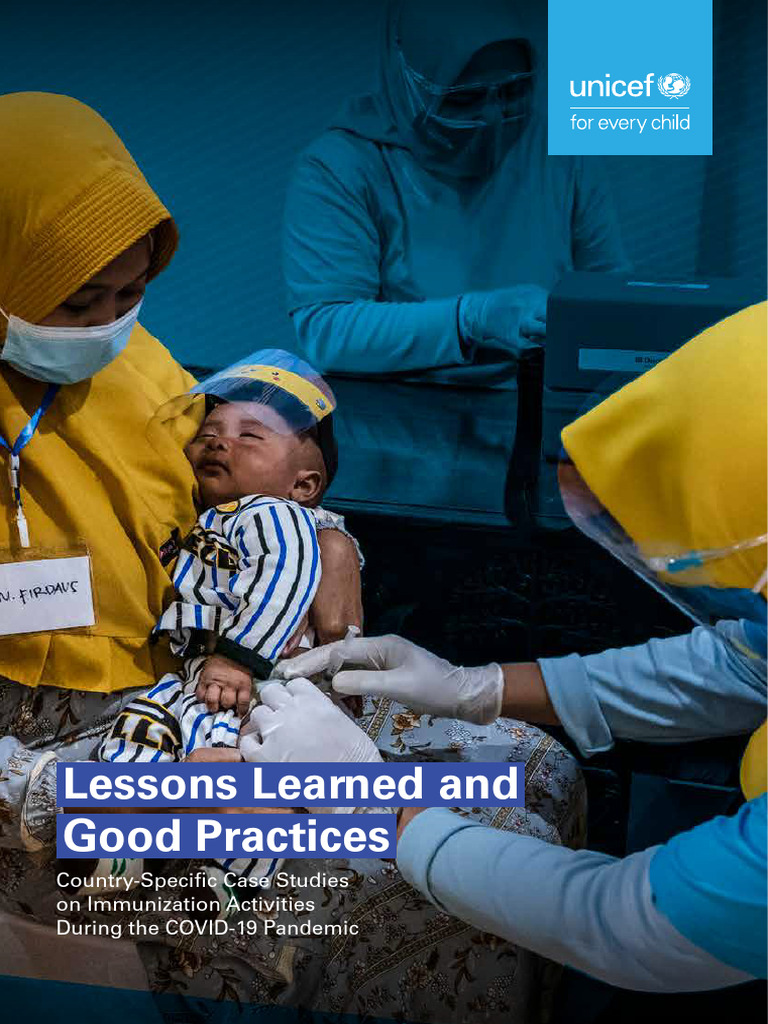 Lessons Learned and Good Practices Immunization Activities During The ...