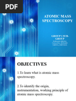 Atomic Mass Spectros