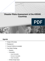 Overview of Disaster Risk Assessment Study of ASEAN (Sujit Mohanty)