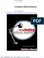 Marketing 3rd Edition Elliott Solutions Manual