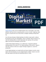 Digital Marketing