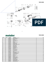 W 24-180 Partes y Piezas Esmeril Grande