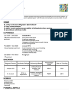 Resume - BR Basava - Format1