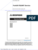 Mitsubishi Forklift Fd25nt Service Manual en
