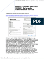 Mitsubishi Forklift Fd40nm1 Fd45nm1 Fd50nm1 Fd55nm1 Schematic Operation Maintenance Service Manual en