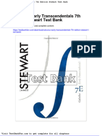 Calculus Early Transcendentals 7th Edition Stewart Test Bank